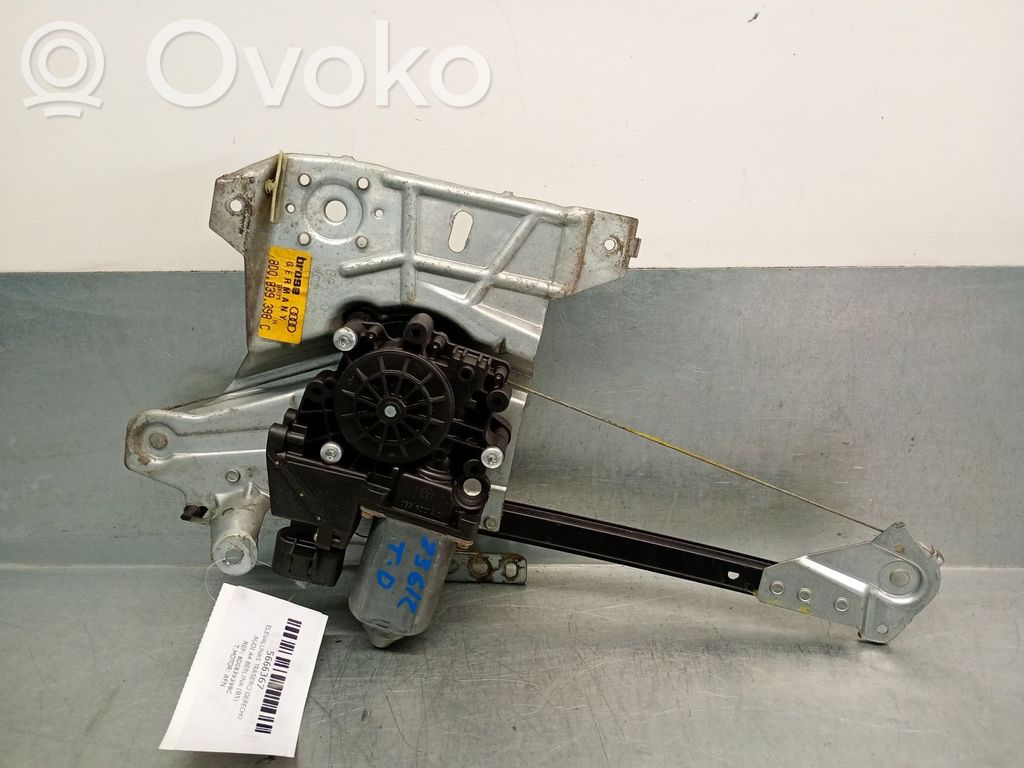 Audi A4 S4 B5 8D Rear door window regulator with motor