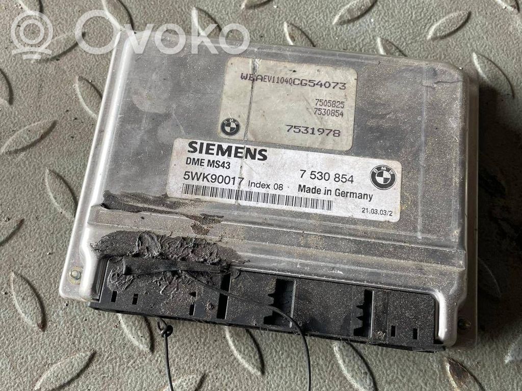 Engine control unit/module   7531978,7530854,5WK90017