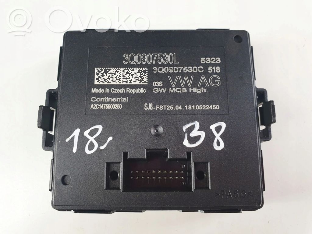 Módulo de control Gateway   3Q0907530L