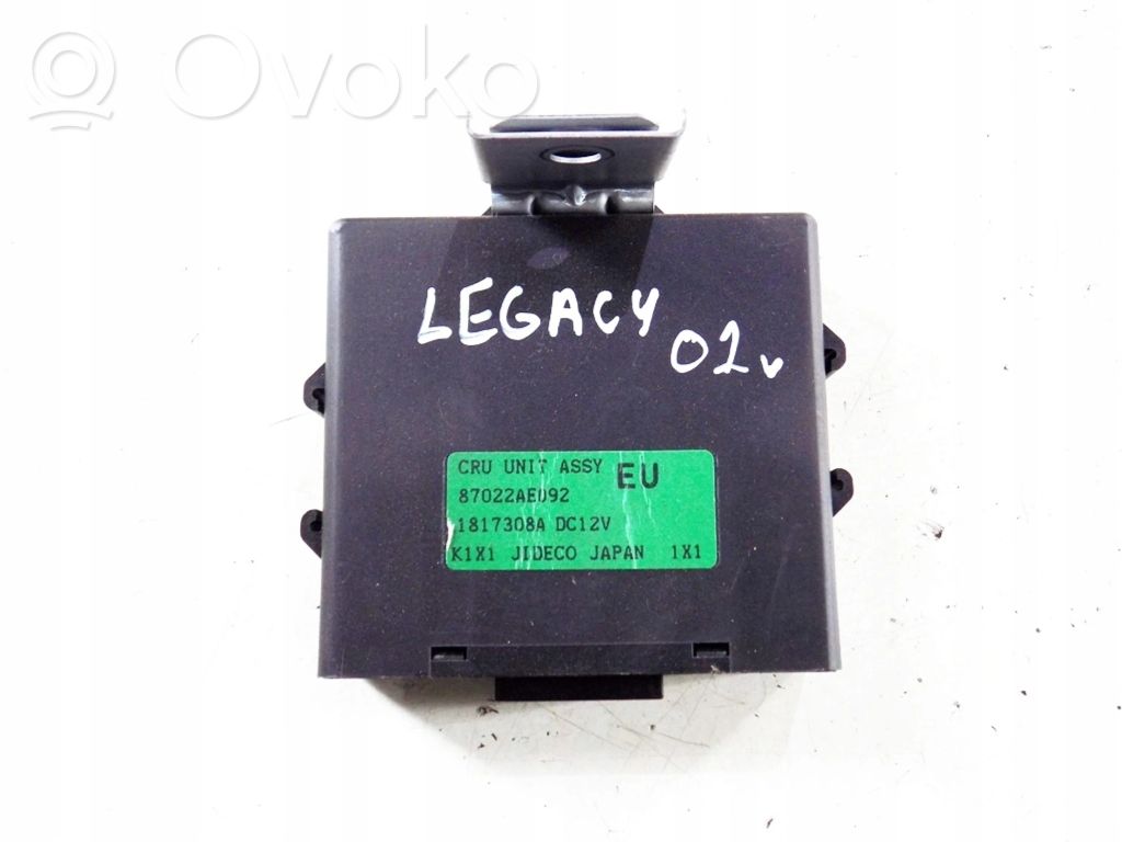 Subaru Legacy Other control units/modules 