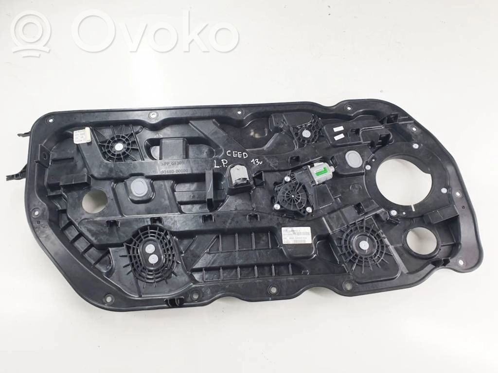 KIA Pro Cee'd II Front door window regulator with motor 