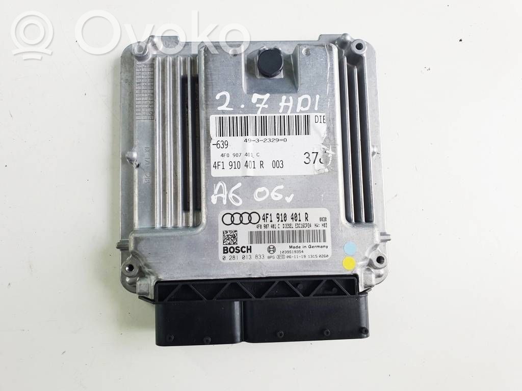 Audi A6 S6 C6 4F Sterownik / Moduł ECU 