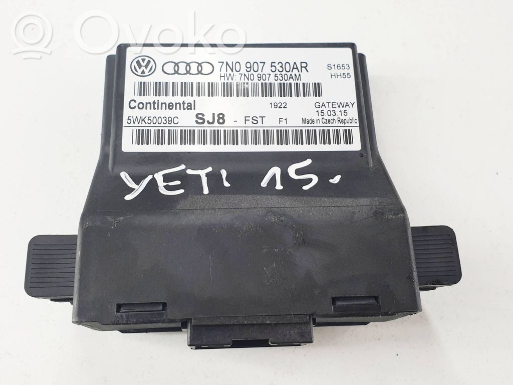 Skoda Yeti (5L) Gateway control module 
