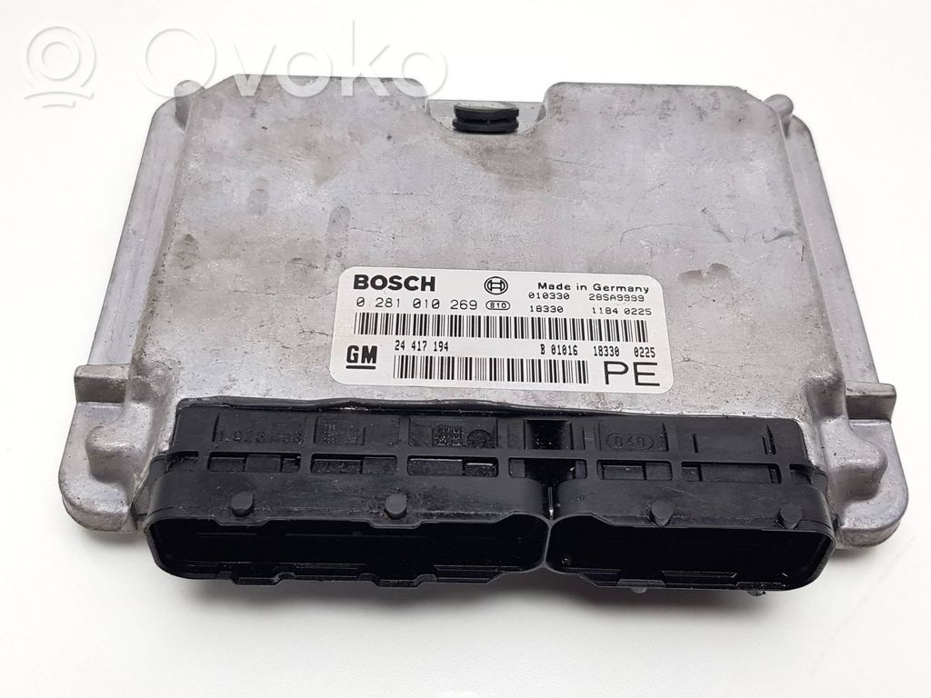Engine control unit/module   0281010269,24417194