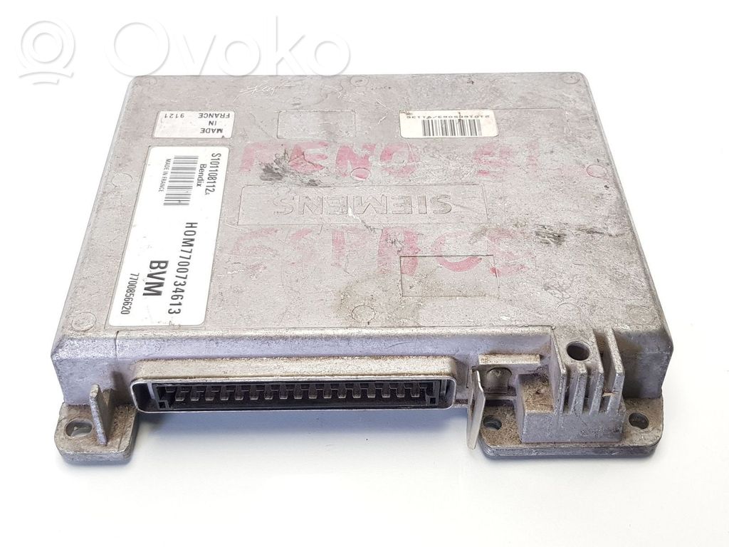 Engine control unit/module   HOM7700734613,7700856620,S101108112A,H0M7700734613
