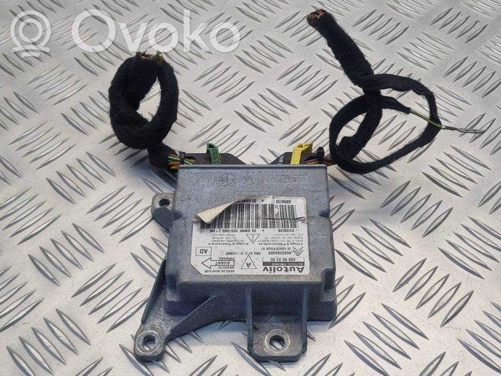 Airbag control unit/module   9665266080,608990300,RBGX7C12CEM00,608762100,608929500