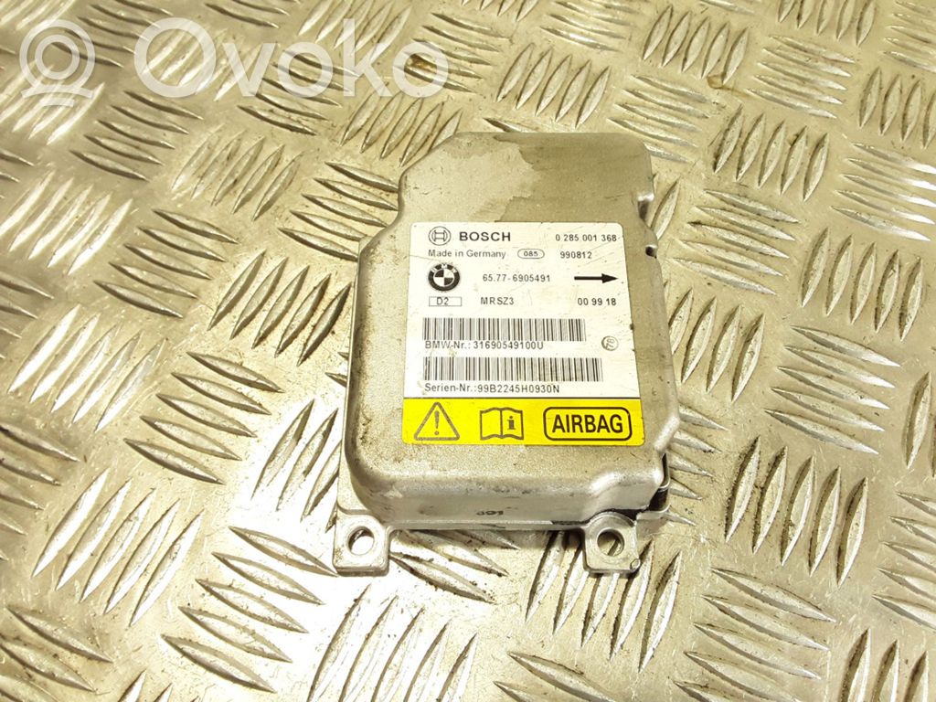 BMW 3 E46 Airbag control unit/module 