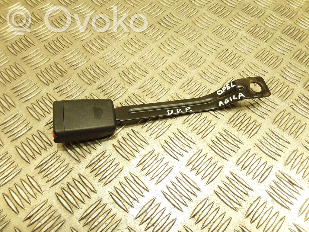 Opel Agila B Hebilla del cinturón delantero 