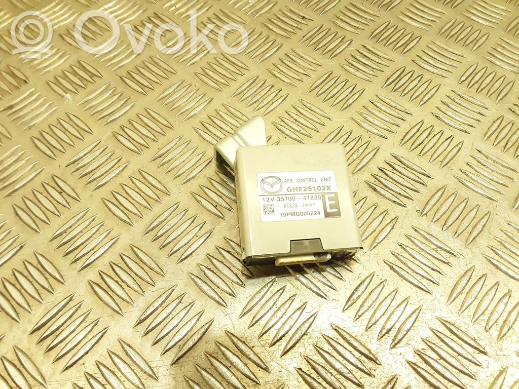 Other control units/modules   GHF25102X,3570041839,19PMU005224