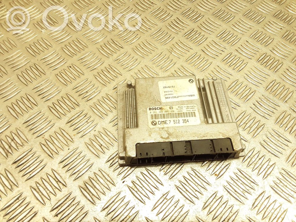 BMW 3 E46 Engine control unit/module 