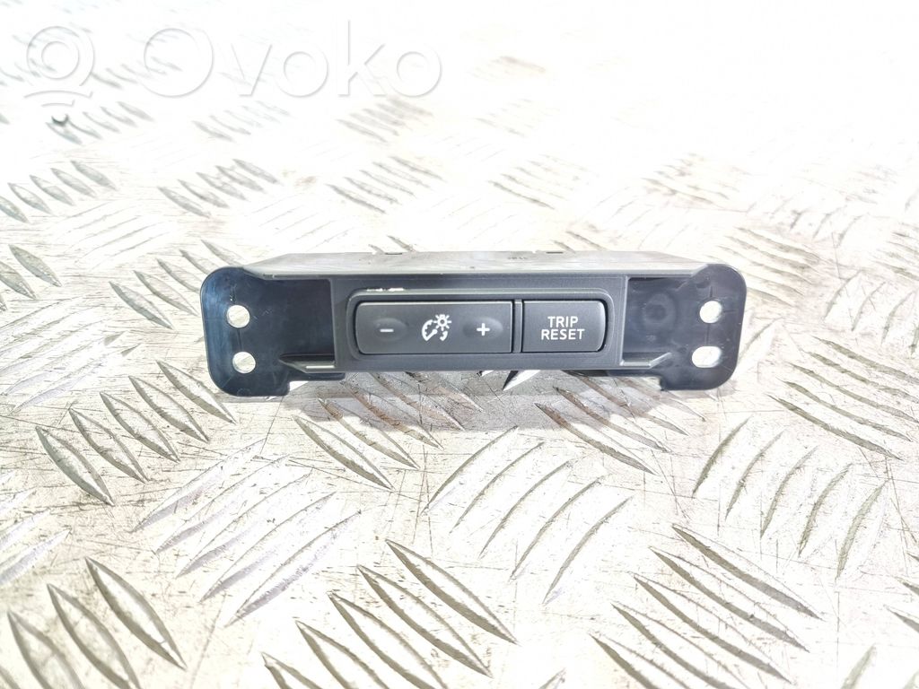 Panel lighting control switch
