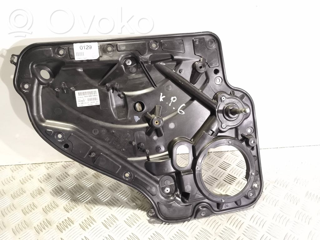 Volkswagen Golf VI Rear door manual window regulator 