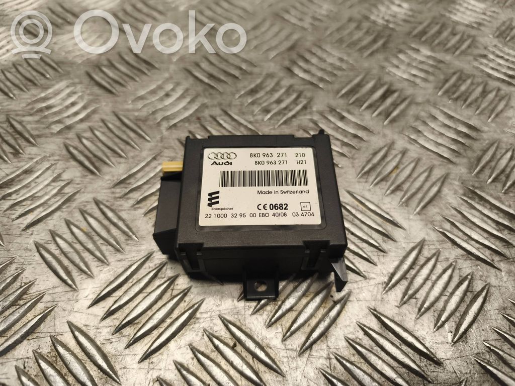 Audi A4 S4 B8 8K Auxiliary heating control unit/module 