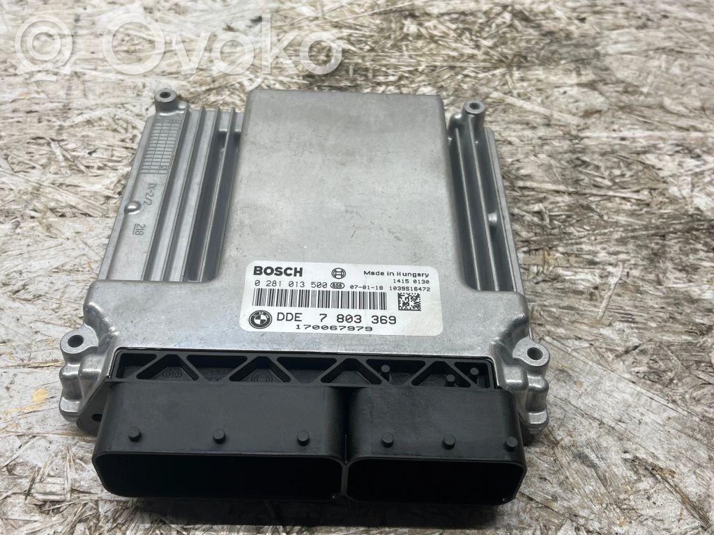 Engine control unit/module   7803369,0281013500,170067979