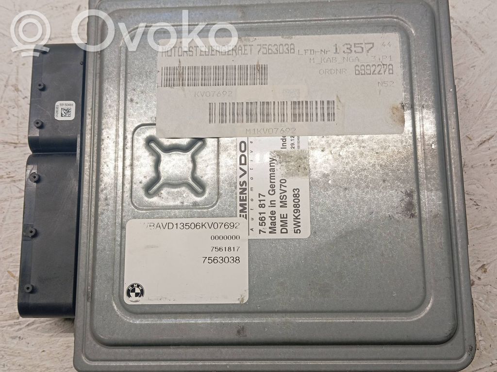 BMW 3 E90 E91 Engine control unit/module ECU 
