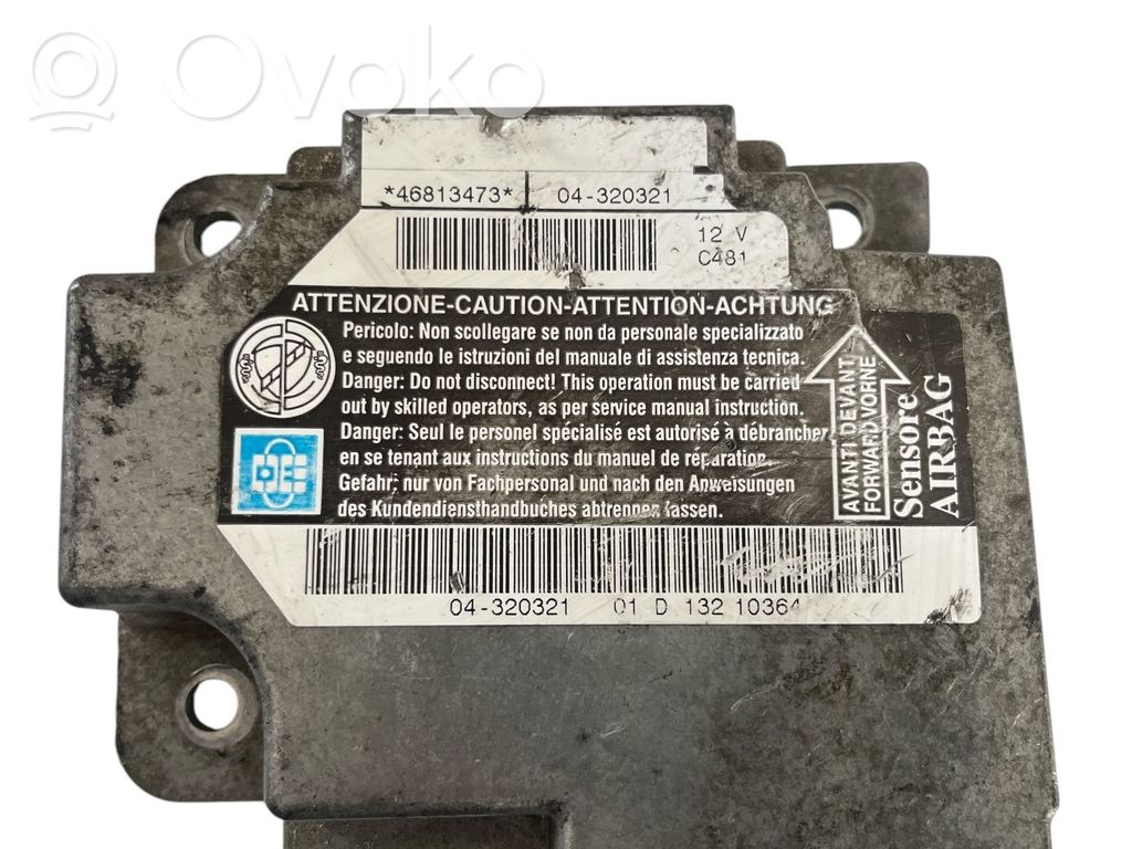 Alfa Romeo 147 Airbag control unit/module 