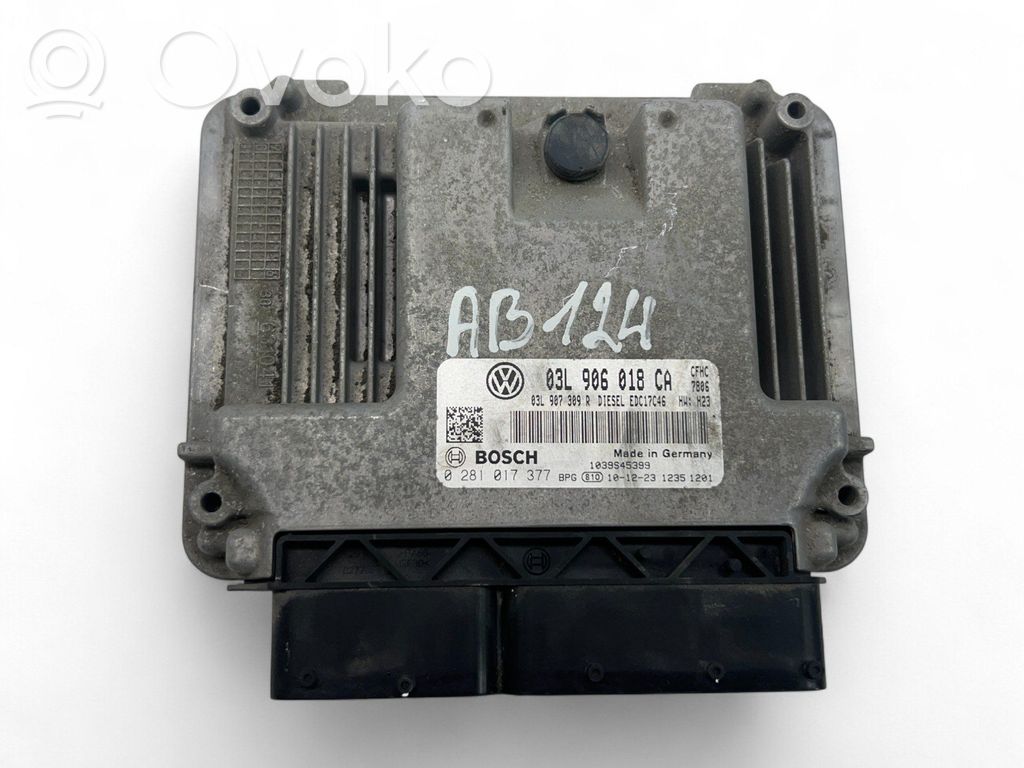 Volkswagen Caddy Engine control unit/module ECU 