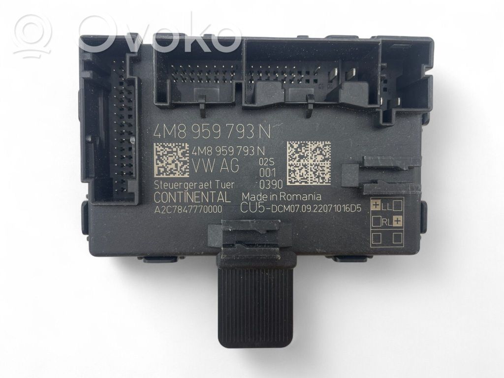 Audi A4 S4 B9 8W Otras unidades de control/módulos 