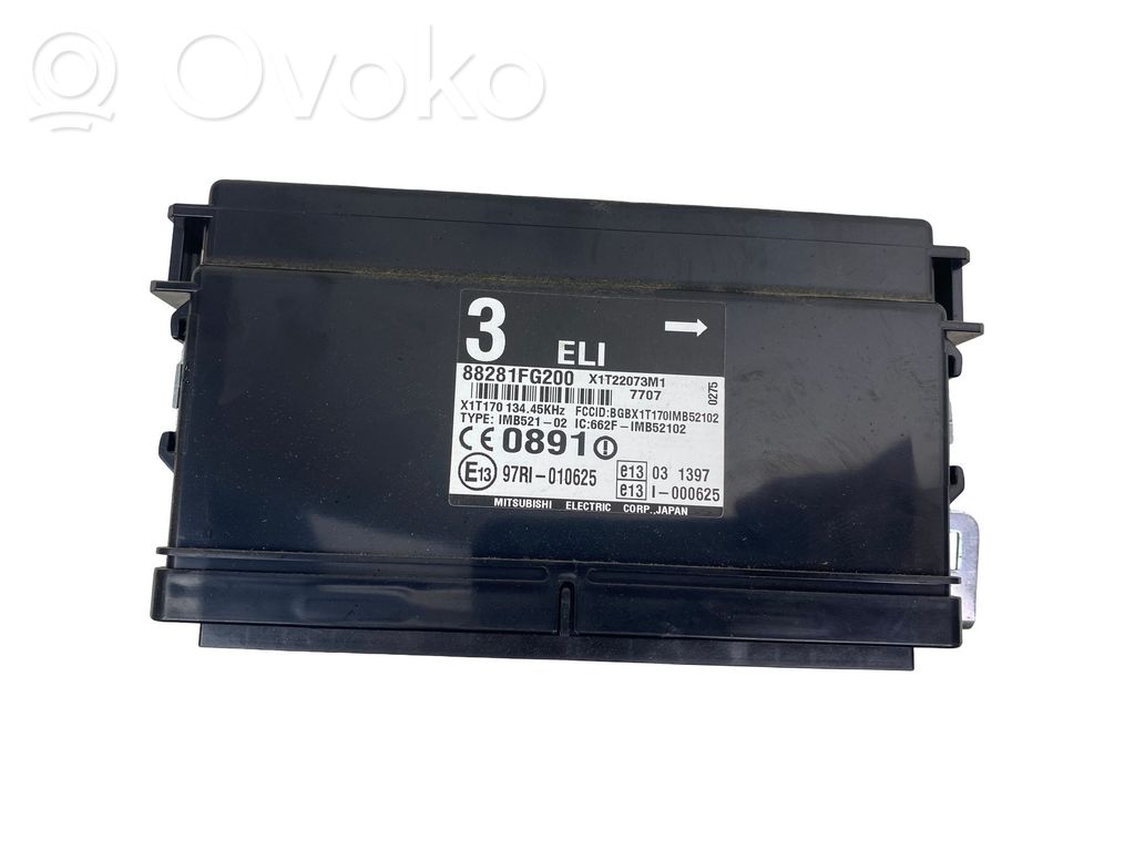 Subaru Impreza IV Unidad de control/módulo de carrocería central 
