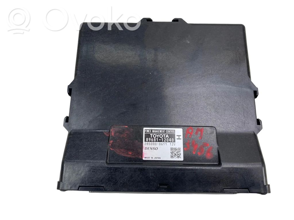 Toyota Auris 150 Unité de commande, module ECU de moteur 
