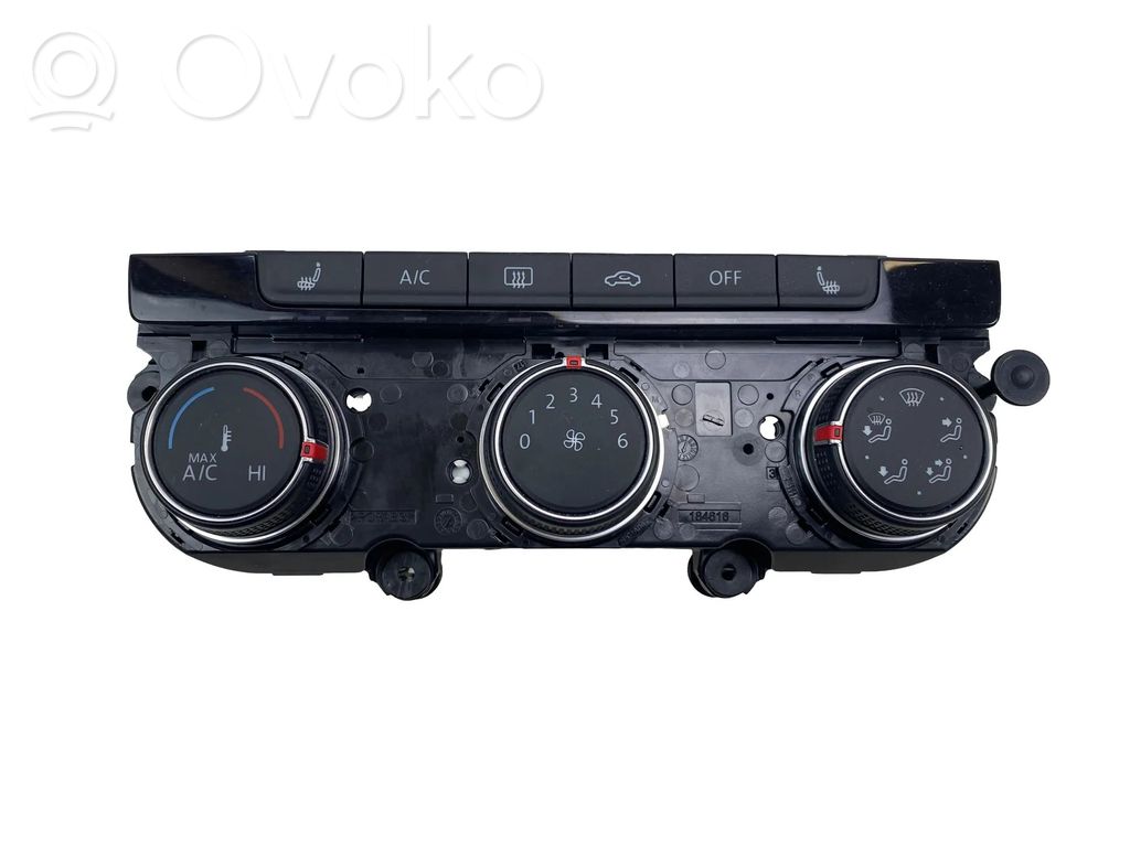 Volkswagen PASSAT B8 Przełącznik / Włącznik nawiewu dmuchawy 