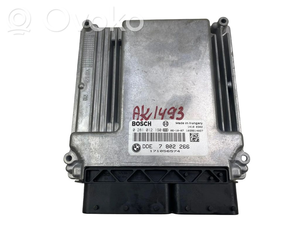 BMW 5 E60 E61 Galios (ECU) modulis 