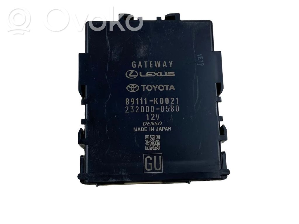 Toyota Yaris XP210 Módulo de control Gateway 