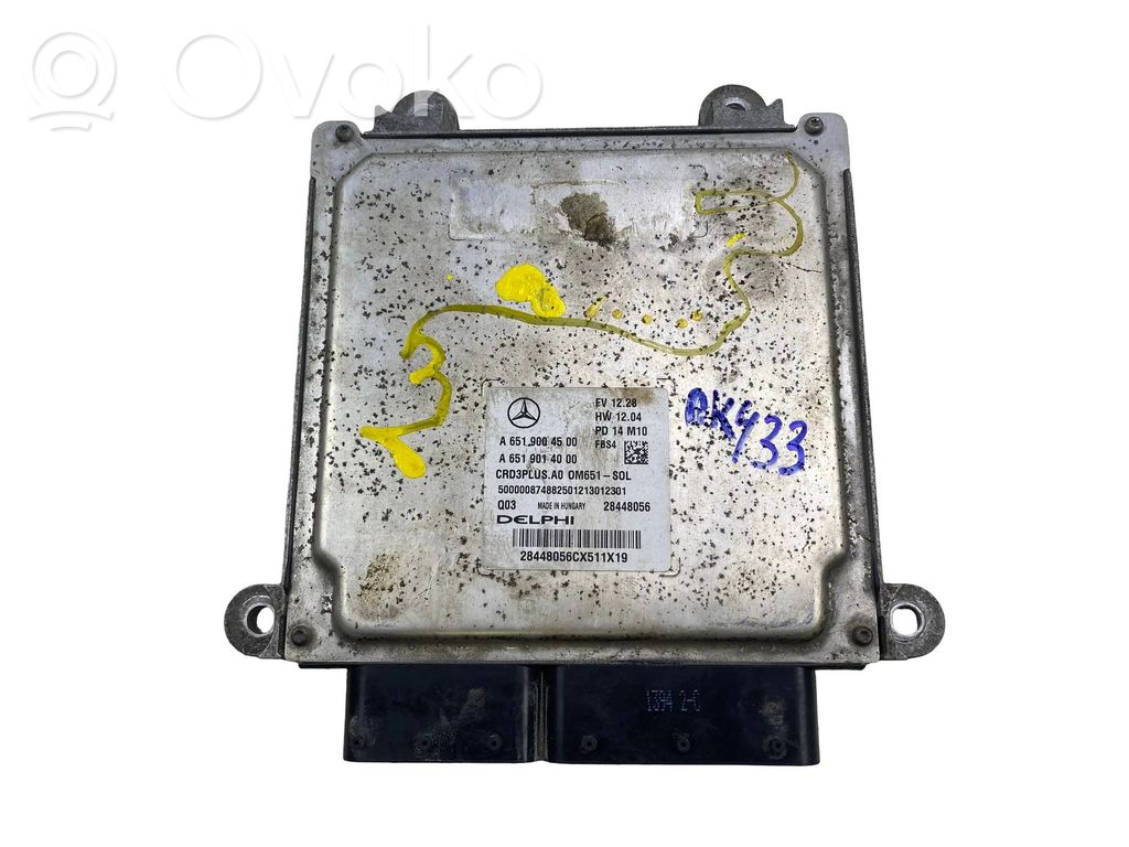 Mercedes-Benz C W205 Engine control unit/module ECU 