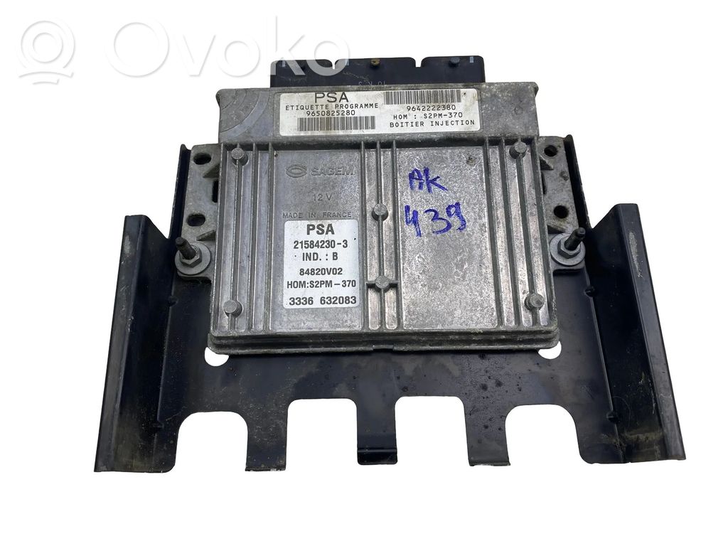 Citroen C3 Engine control unit/module ECU 