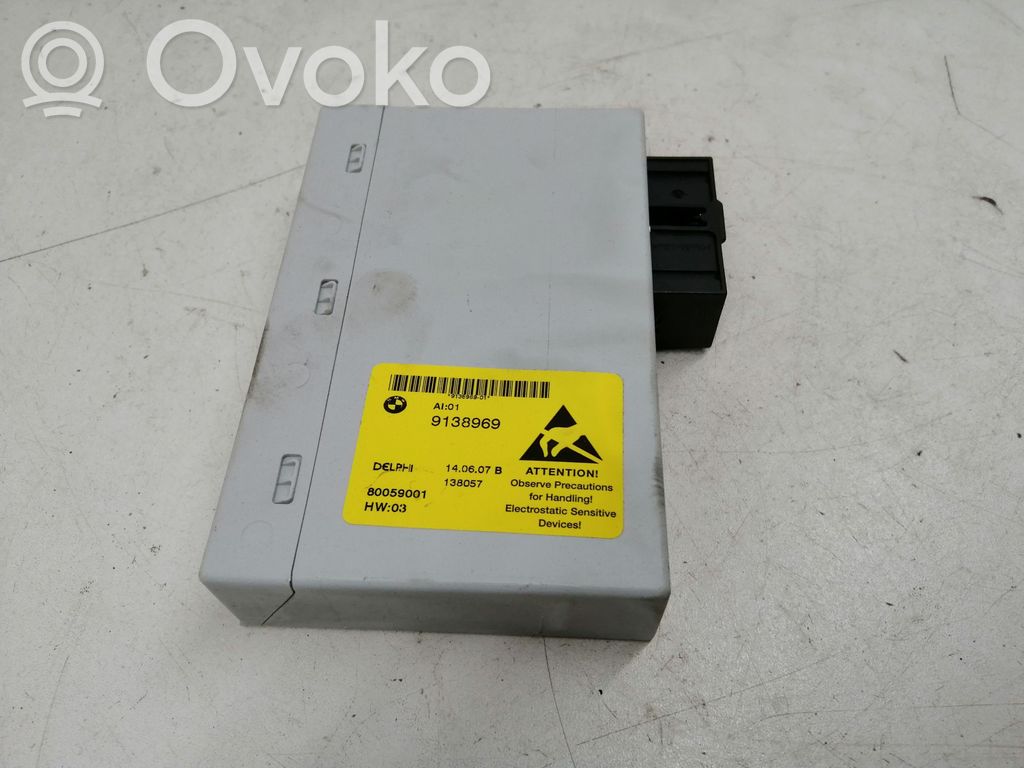 BMW 5 E60 E61 Unidad de control de la consola central 