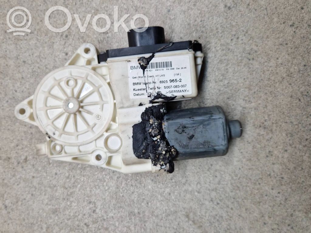 BMW X3 E83 Moteur de lève-vitre de porte arrière 