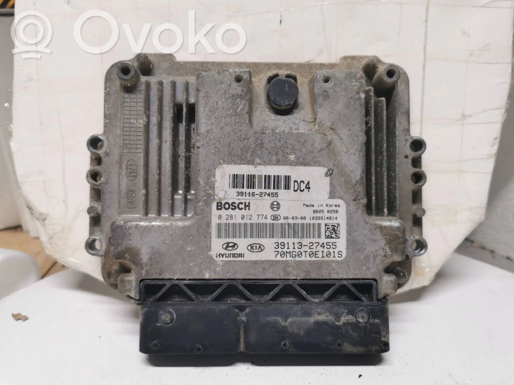 Hyundai Tucson JM Engine control unit/module 