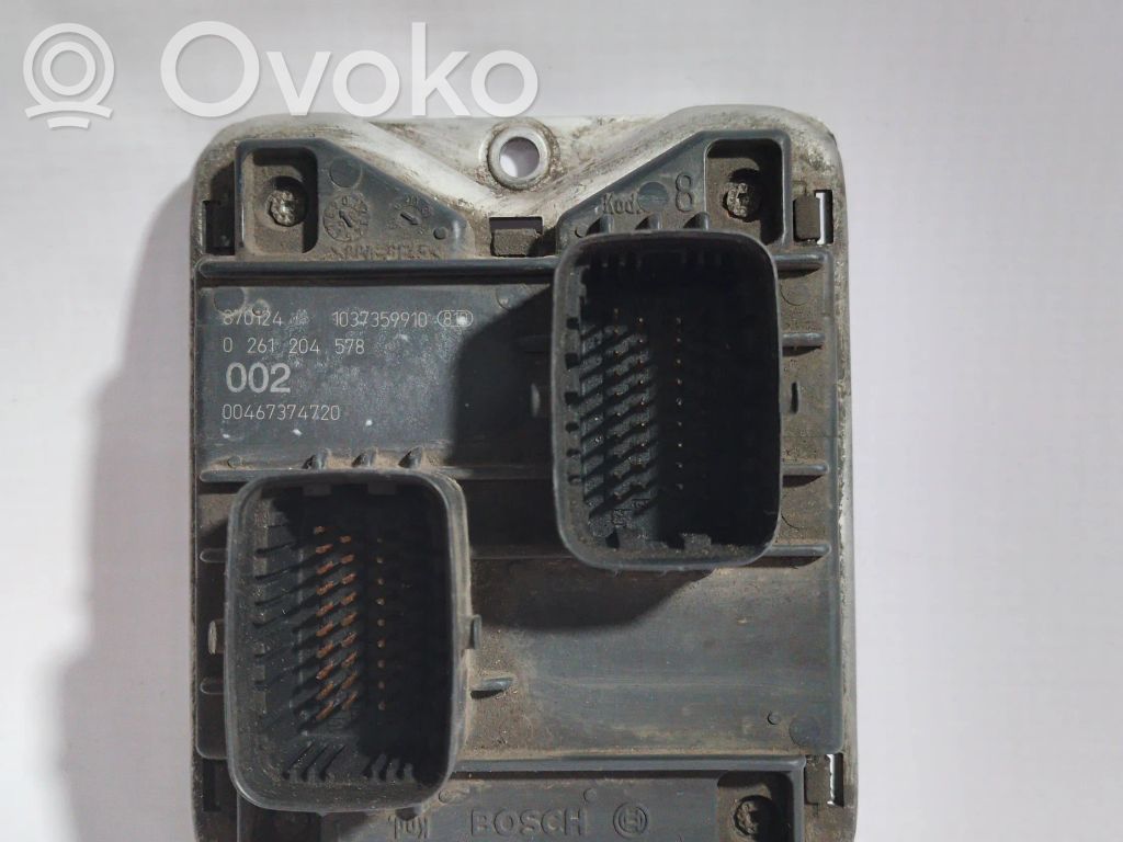 Fiat Bravo - Brava Engine control unit/module 