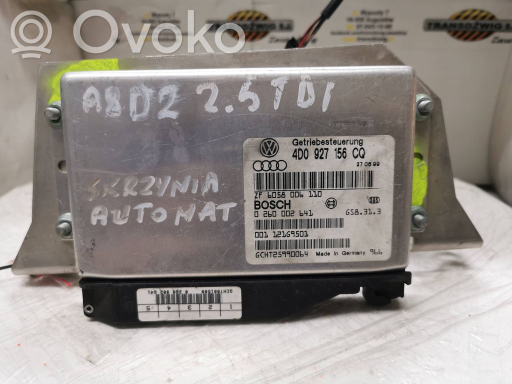Audi A8 S8 D2 4D Gearbox control unit/module 