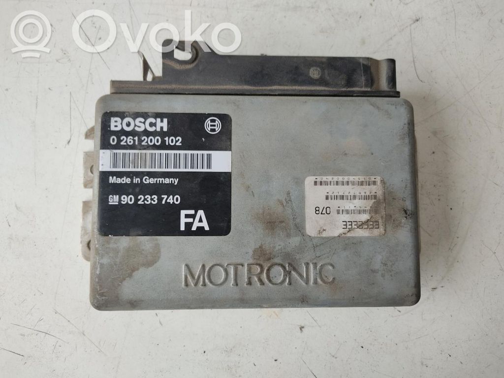 Opel Omega B1 Unitate control motor/modul ECU 