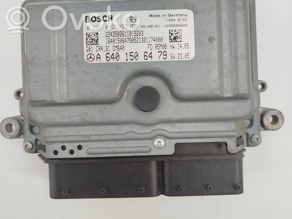 Mercedes-Benz B W245 Engine control unit/module 