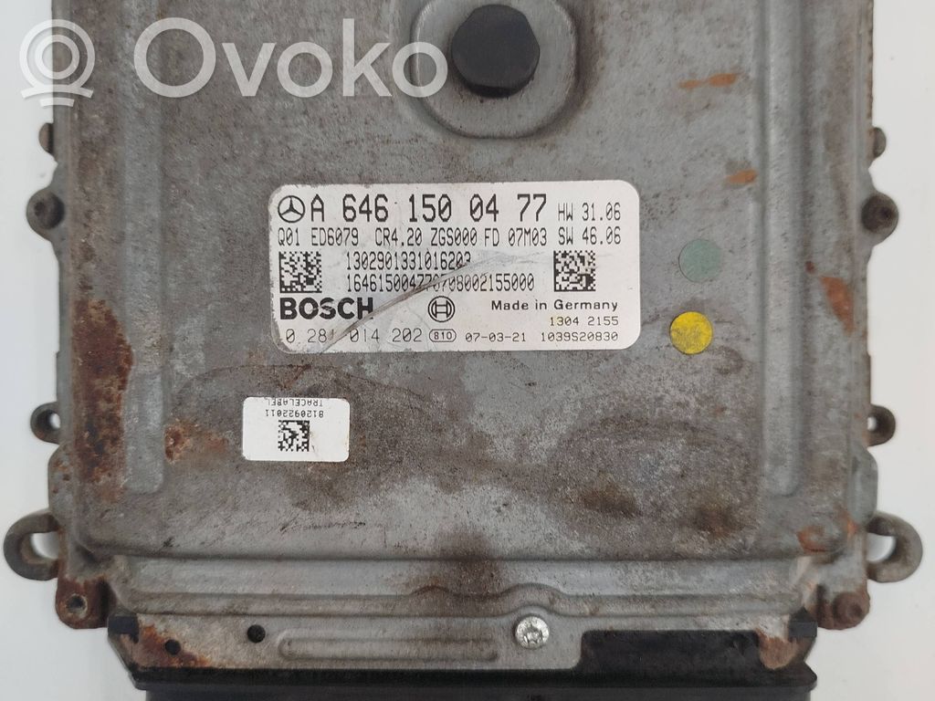 Mercedes-Benz Sprinter W906 Engine control unit/module 