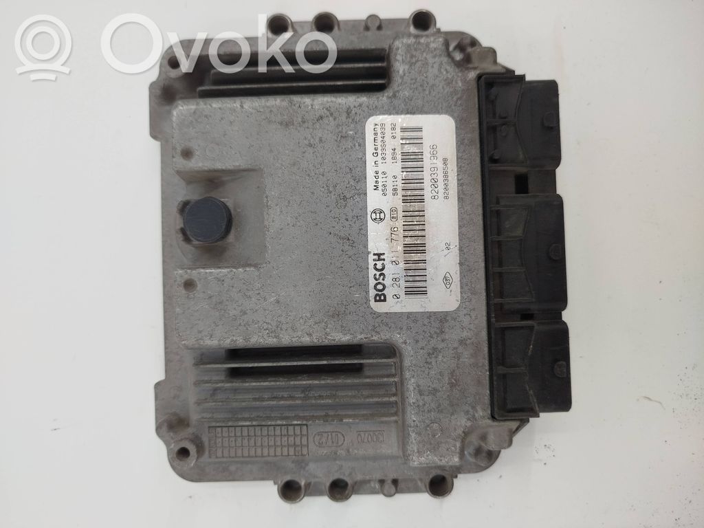 Engine control unit/module   0281011776,8200386508,8200391966