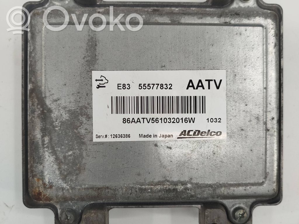Engine control unit/module   55577832,12636386,86AATV561032016W