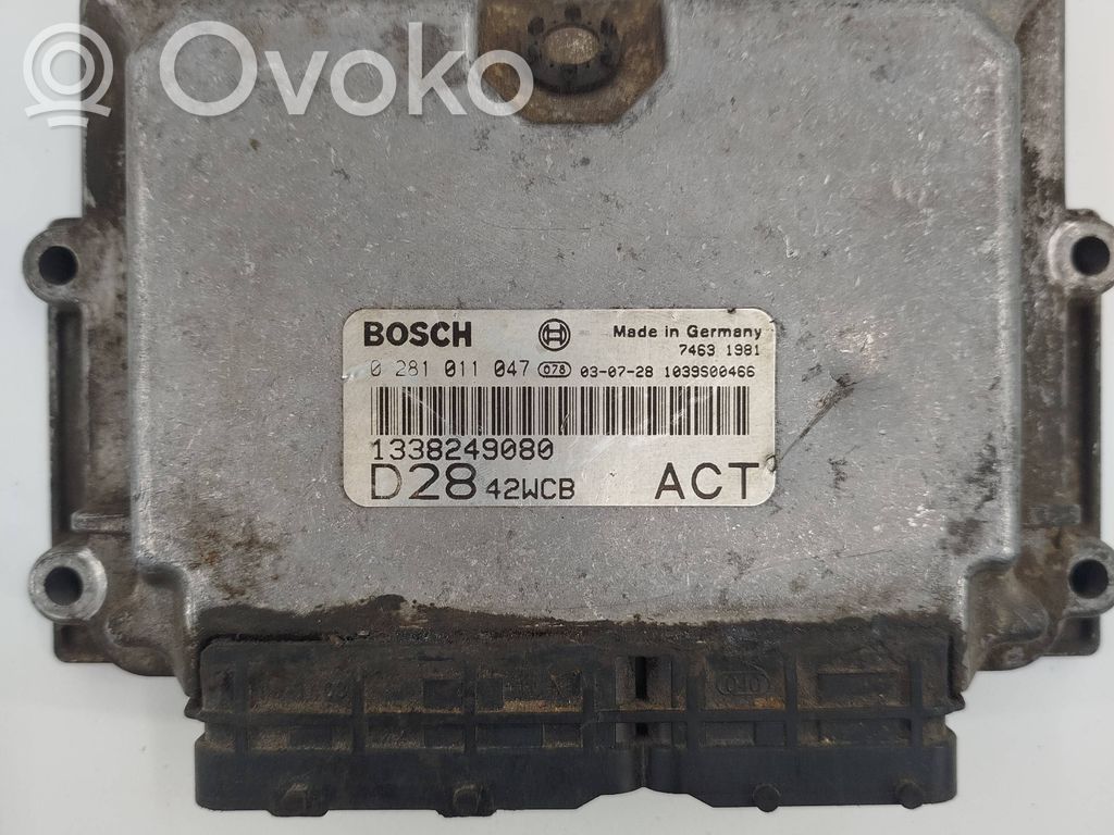 Peugeot Boxer Engine control unit/module 