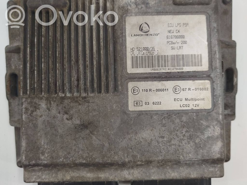 Opel Astra H Module d'unité de contrôle GPL 