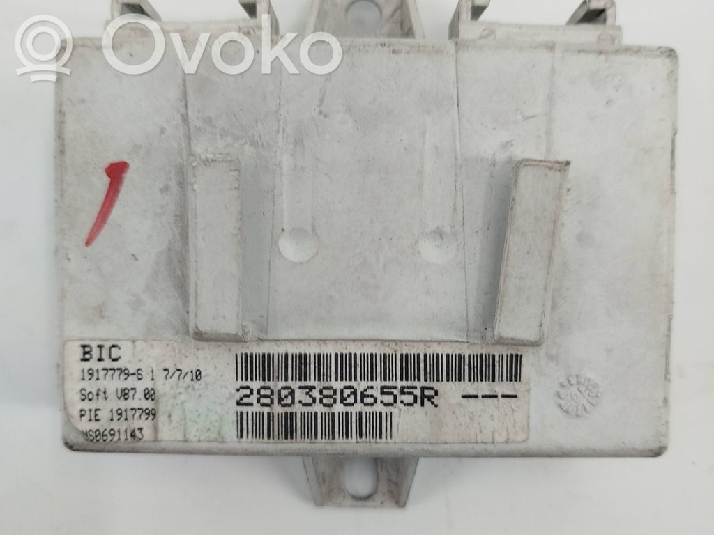 Renault Megane III GPS navigation control unit/module 