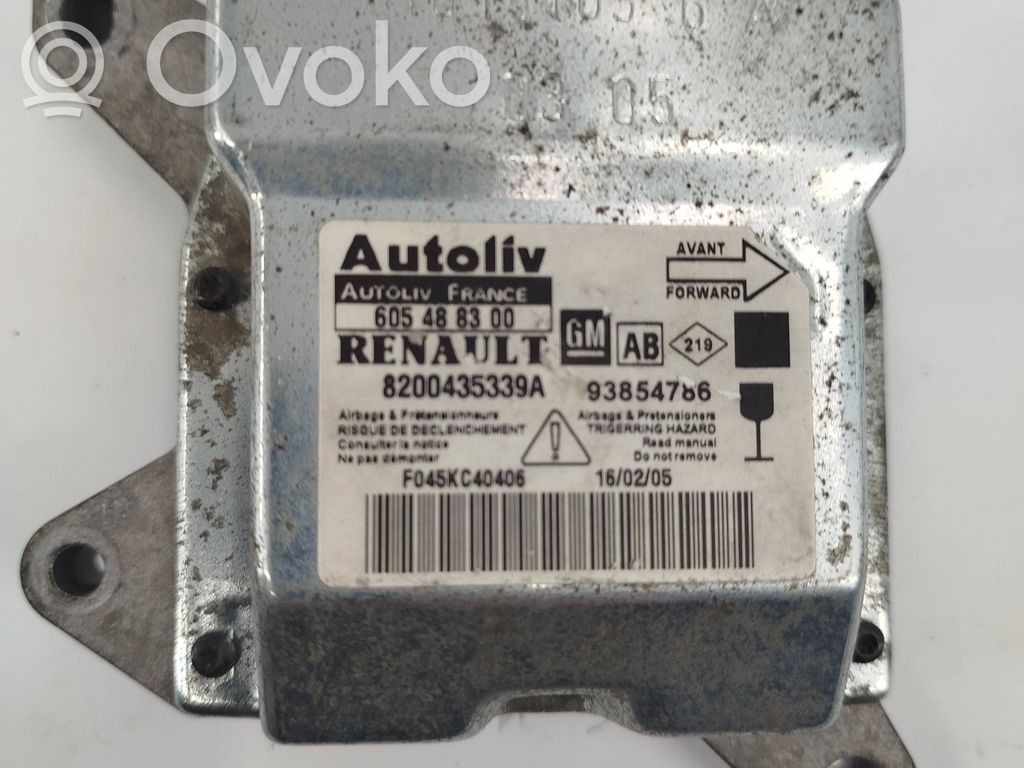 Renault Trafic II (X83) Airbag control unit/module 