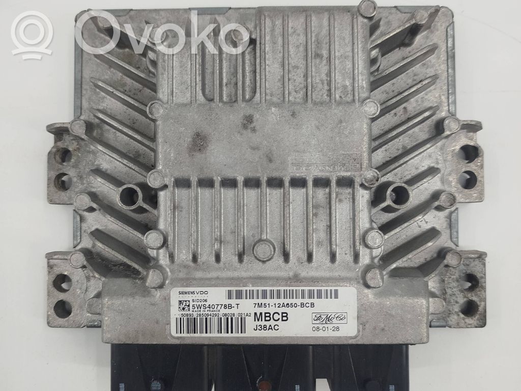 Ford Focus Engine control unit/module 