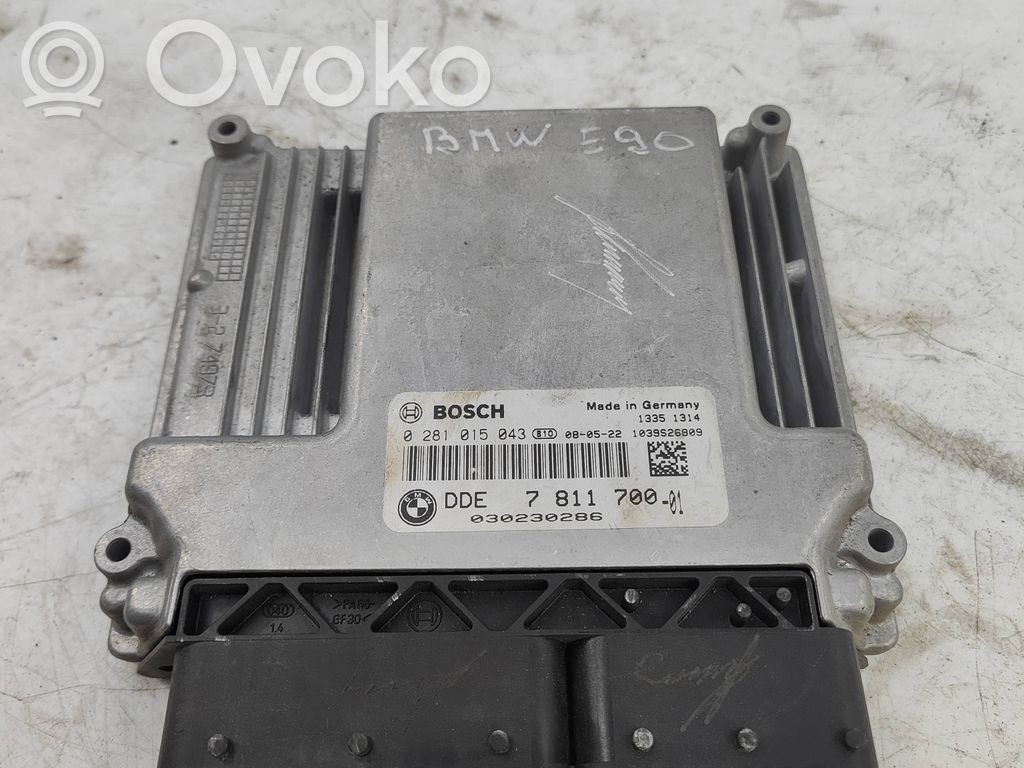 Variklio valdymo blokas   0281015043,030230286,7811700