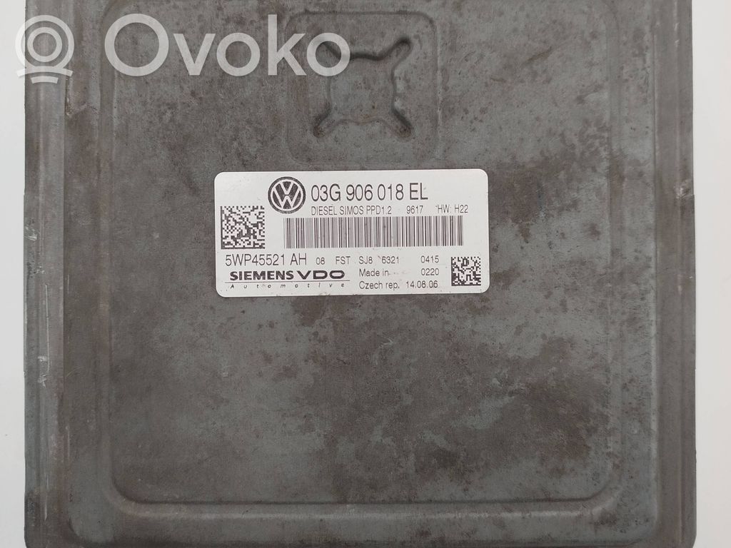 Skoda Octavia Mk2 (1Z) Engine control unit/module 