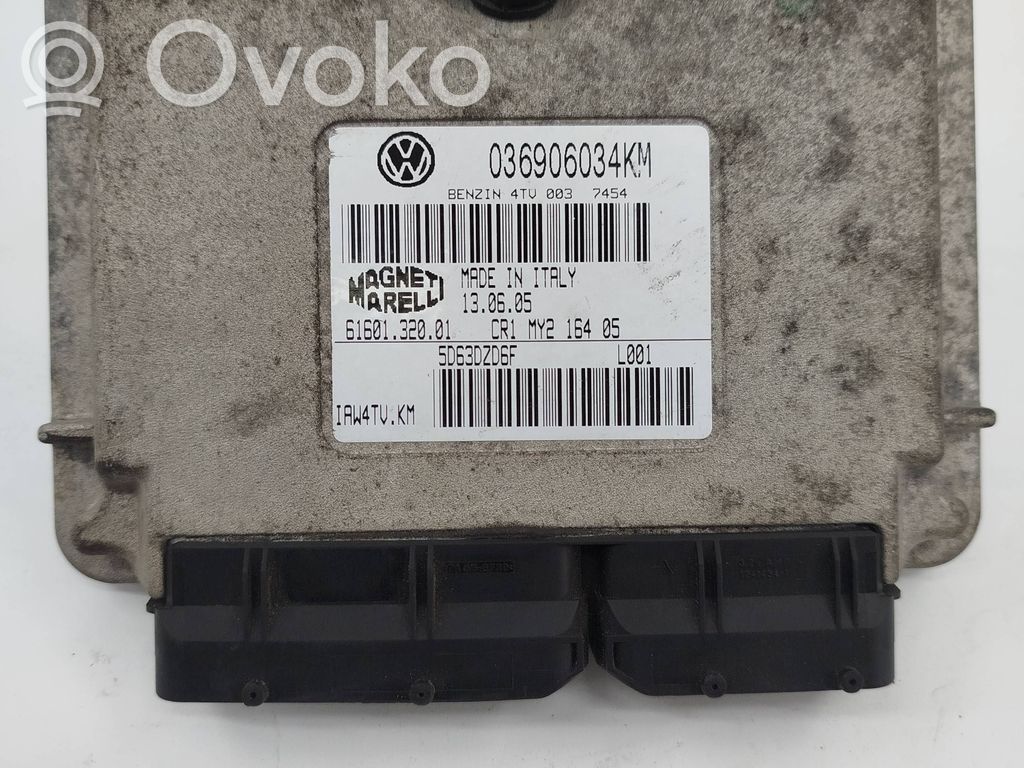 Engine control unit/module   036906034KM,5D63DZD6F,6160132001