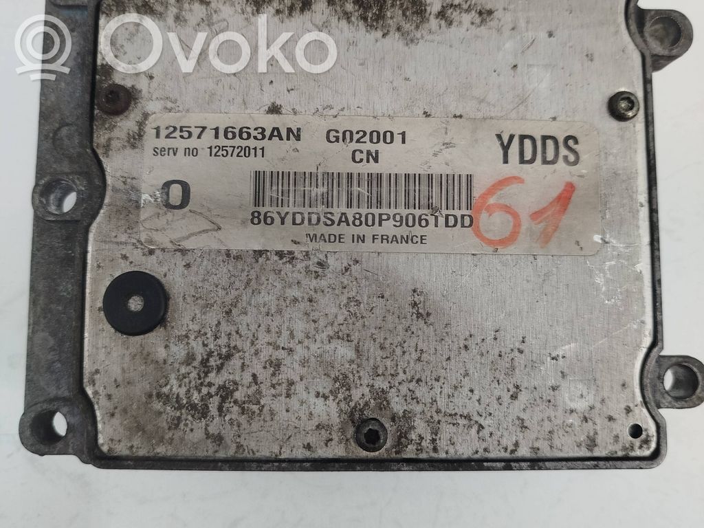 Opel Vectra C Engine control unit/module 