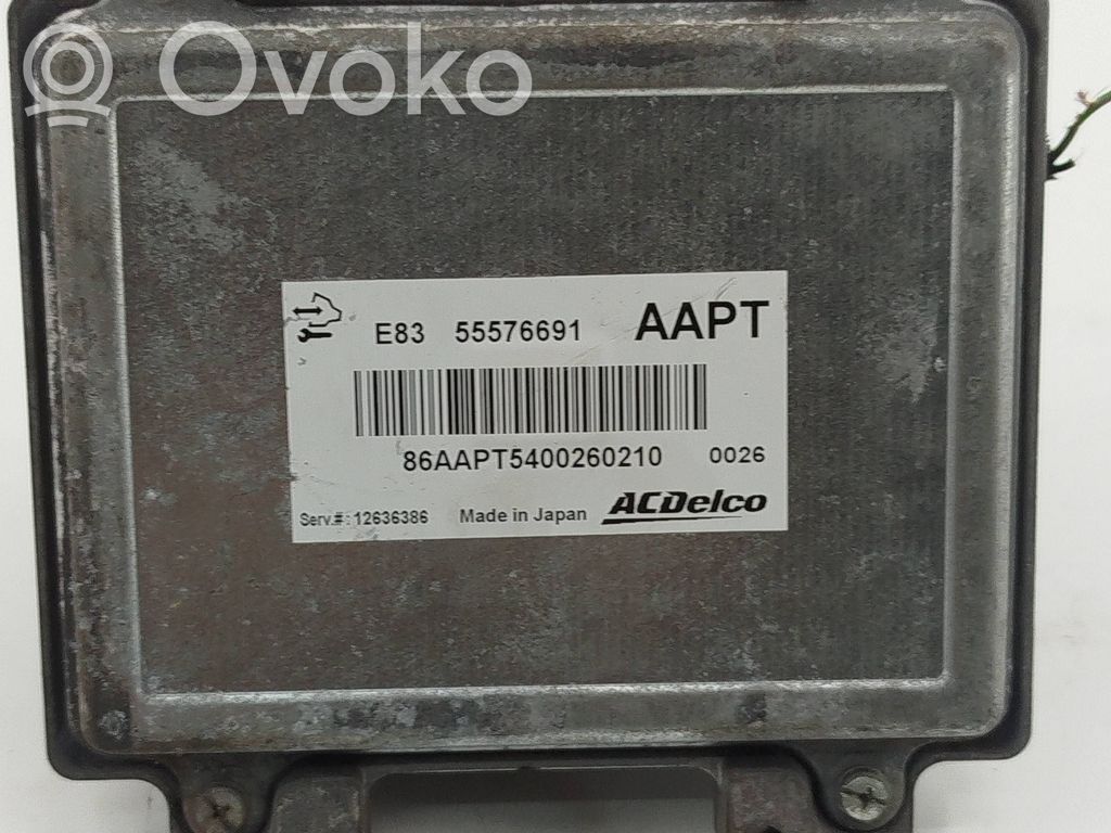 Opel Astra J Engine control unit/module 