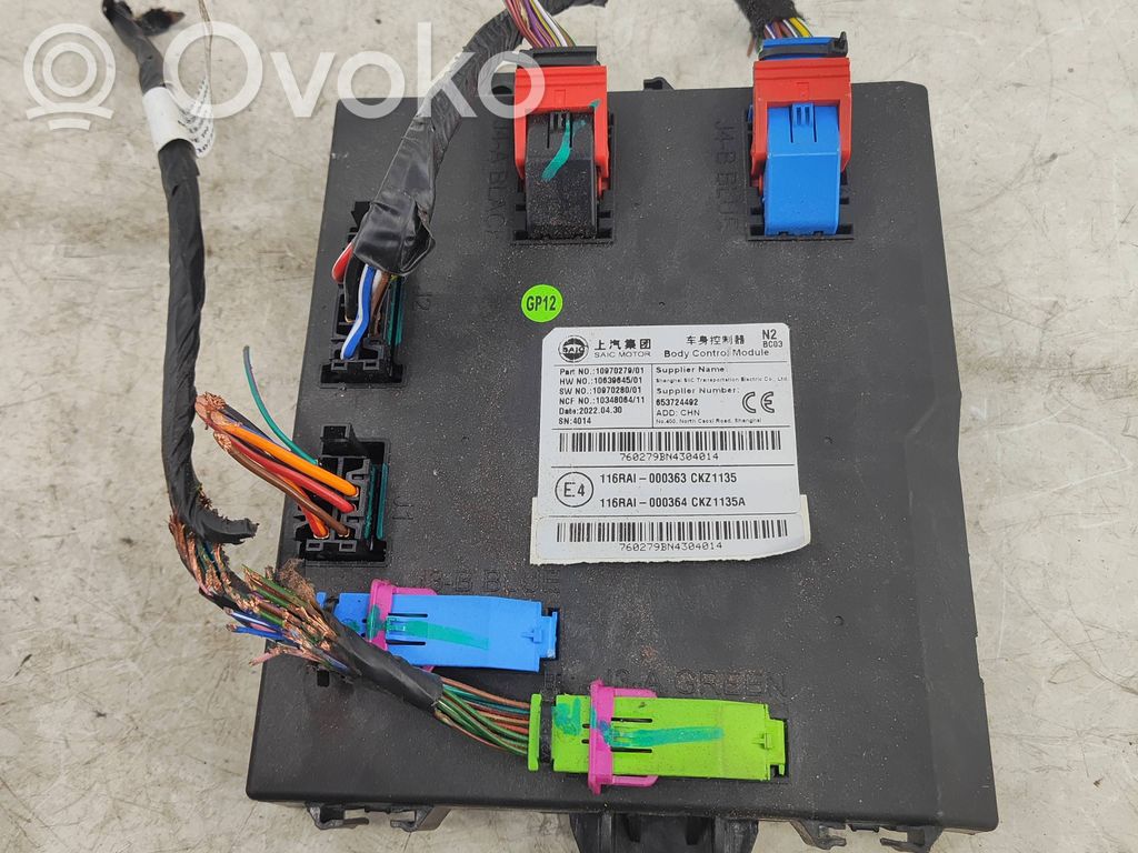 MG HS Autres unités de commande / modules 